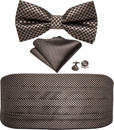 unique bow ties and cummerbunds.